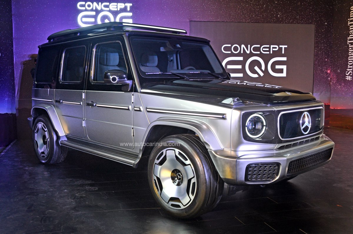 Mercedes Concept EQG showcased at Bharat Mobility Expo 2024